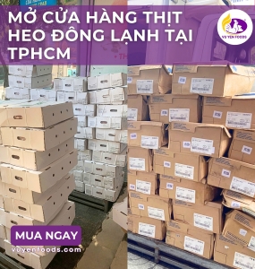 MỞ CỬA HÀNG THỊT HEO ĐÔNG LẠNH TẠI TPHCM