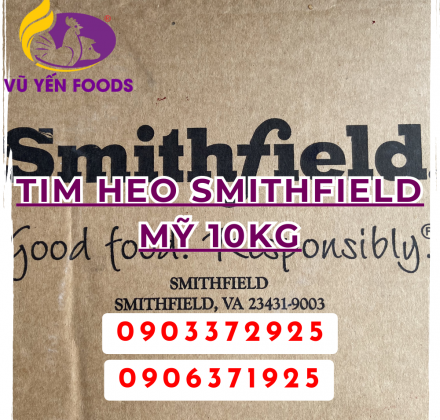 Tim Heo Smithfield Mỹ 10kg