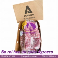BA RỌI HEO LÓC SƯỜN CÓ DA AGROECO