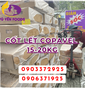 Mua cốt lết heo Copavel giá sỉ tại Vũ Yến Food