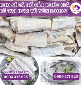 KHO SỈ CÁ HỐ CẮT KHÚC GIÁ RẺ TẠI HCM