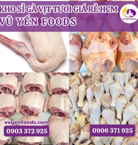 KHO SỈ GÀ VỊT TƯƠI GIÁ RẺ HCM