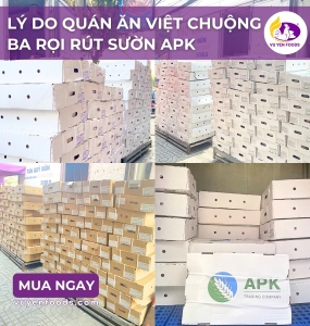 LÝ DO QUÁN ĂN VIỆT CHUỘNG BA RỌI RÚT SƯỜN APK