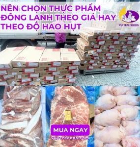 NÊN CHỌN THỰC PHẨM ĐÔNG LẠNH THEO GIÁ HAY THEO ĐỘ HAO HỤT
