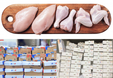 NHẬP GÀ ĐÔNG LẠNH CHO BẾP ĂN CÔNG NGHIỆP CẦN LƯU Ý GÌ