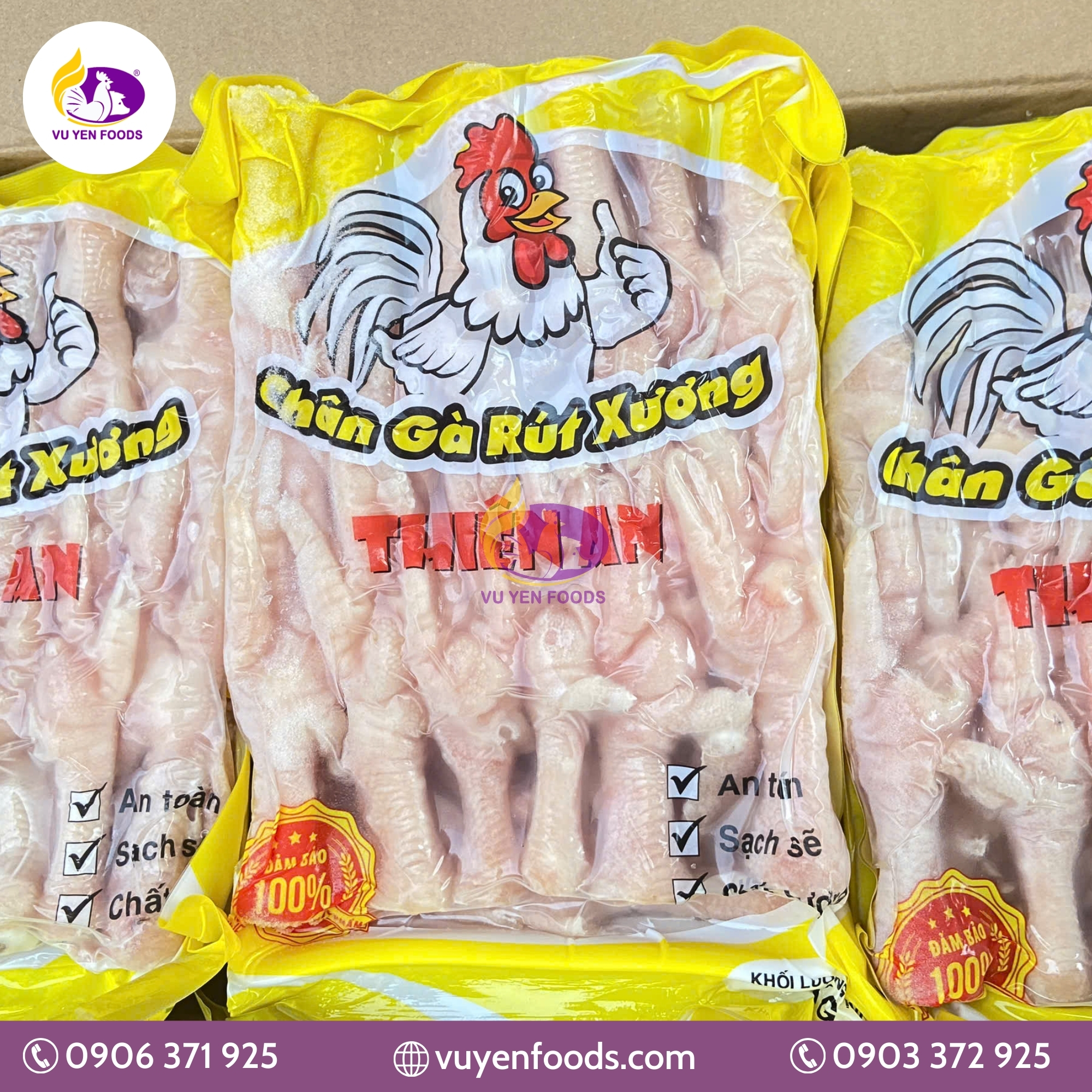 CHÂN GÀ RÚT XƯƠNG C9 THIÊN AN