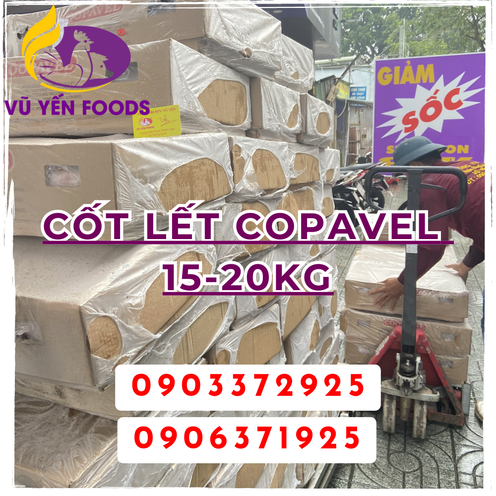 Cốt lết Copavel 15-20kg