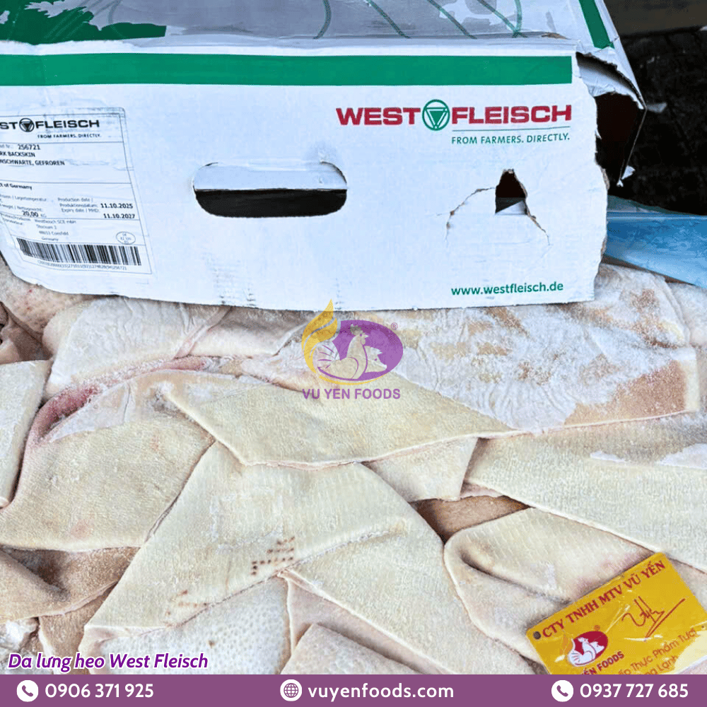 DA LƯNG HEO WEST FLEISCH