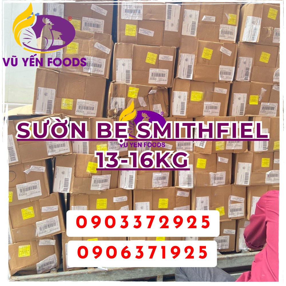 Sườn bẹ Smithfiel 13-16kg