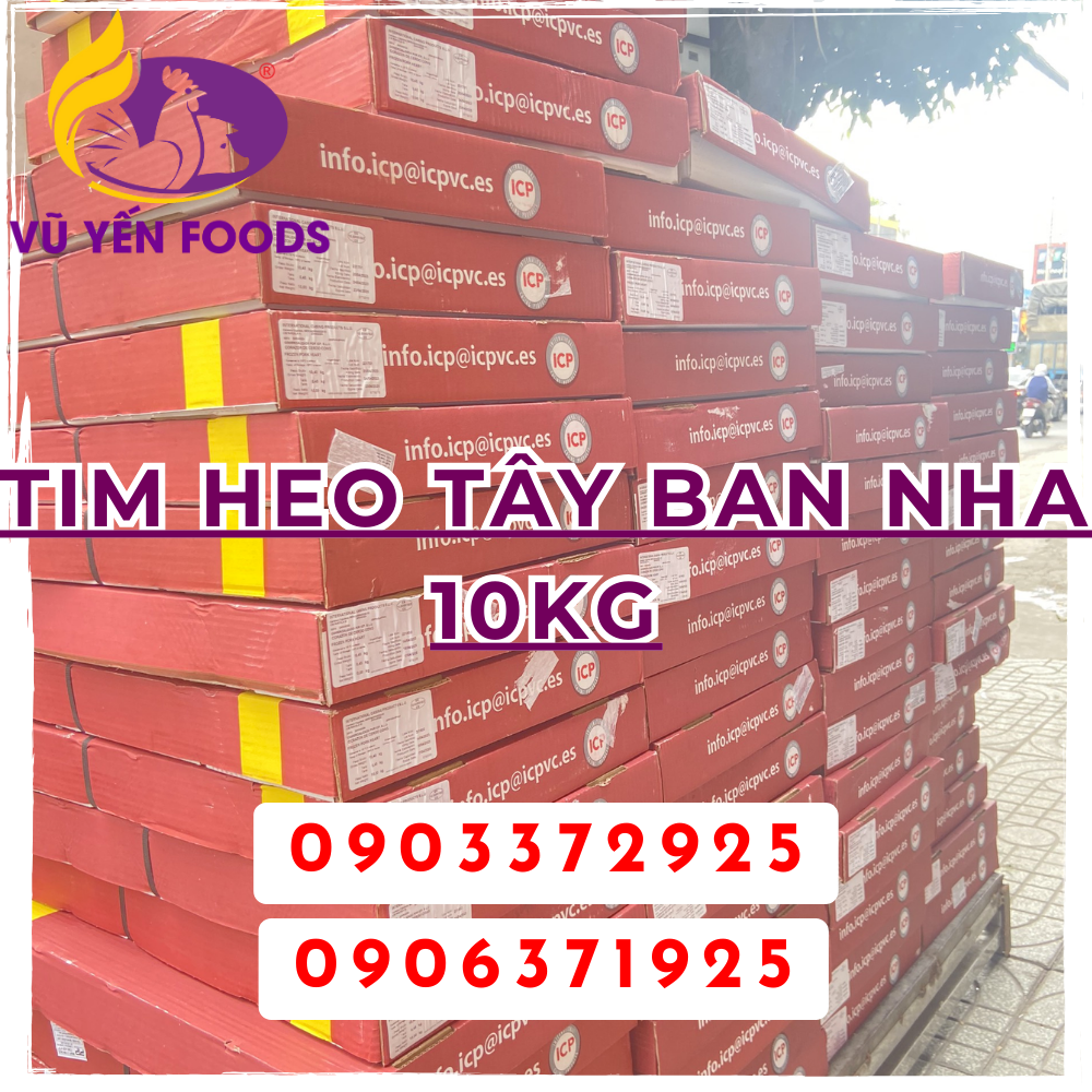 Tim Heo Tây Ban Nha 10kg